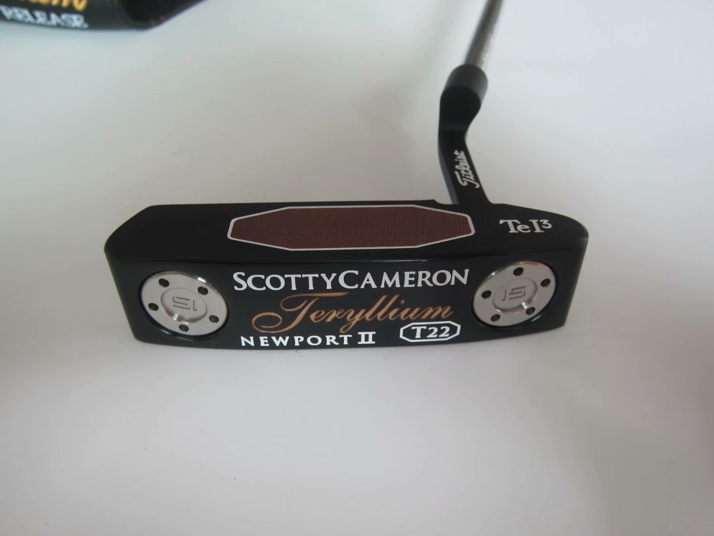 Bild von Scotty Cameron Teryllium T22 Tel3 Newport Putter  Limited with Headcover 