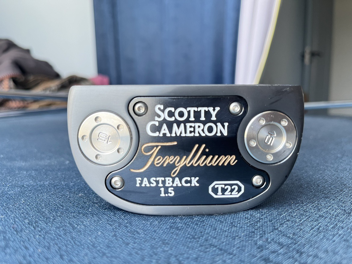 Bild von Scotty Cameron Teryllium T22 Tel3 Fastback 1.5 RH - LIMITED RELEASE Putter with Headcover 