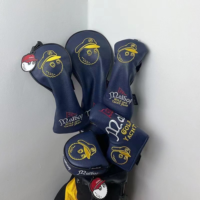 Bild von 	Malbon Golf Club Head Covers Wood Head Covers Mallet Putter Covers #2620