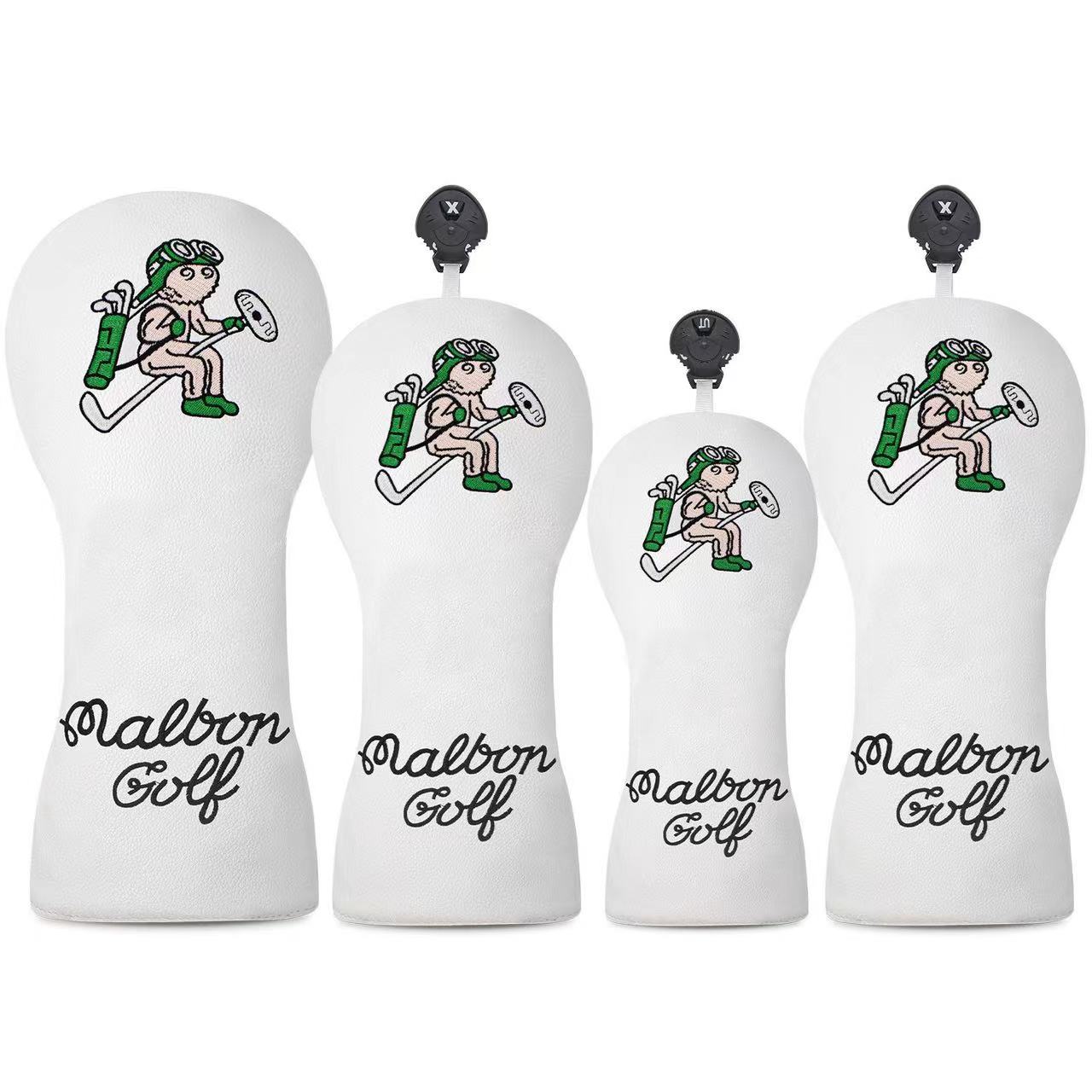 Bild von Malbon Golf Club Headcovers Driver Fairway Woods Hybrid Putter Head Covers #2639