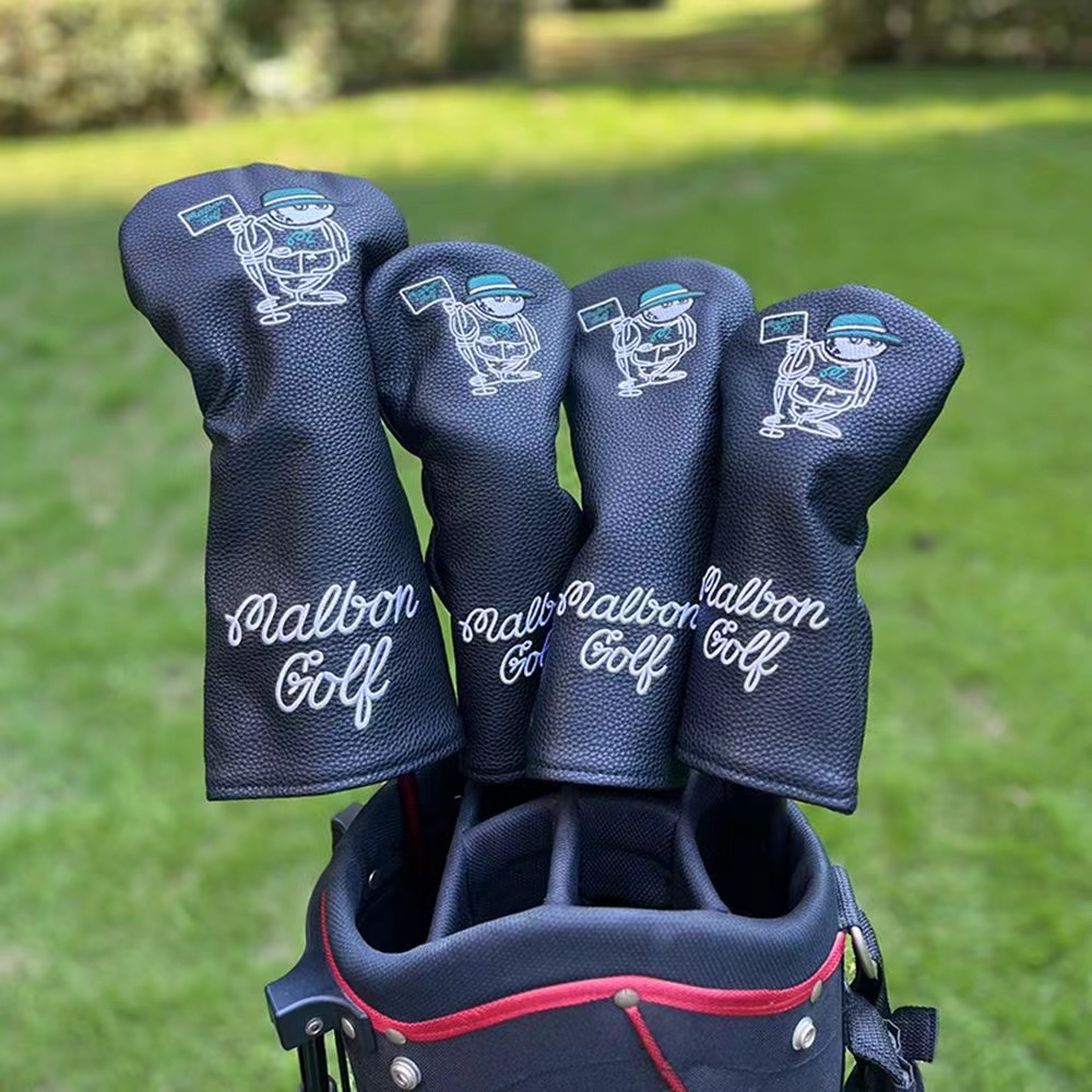 Bild von Malbon Golf Club Headcovers Driver Fairway Woods Hybrid Putter Head Covers #2642